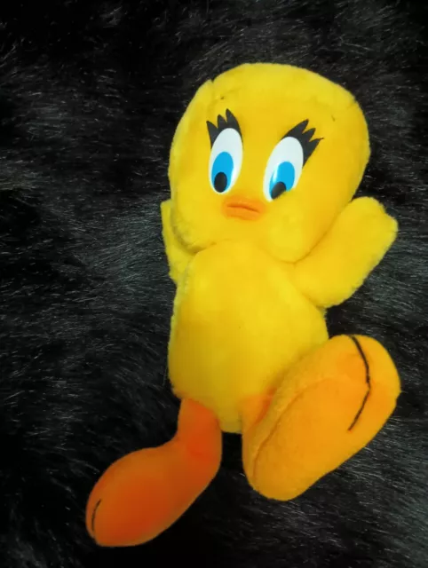 Rare Looney Tunes Tweety Bird Plush Stuffed Animal Yellow No Tush Tags