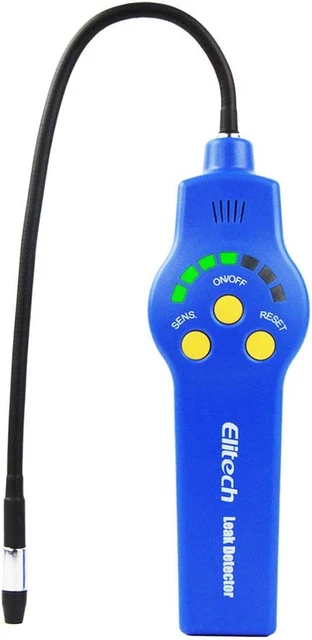Elitech HLD-200 HVAC Refrigerant Leak Detector AC Sniffer Automotive Halogen Gas