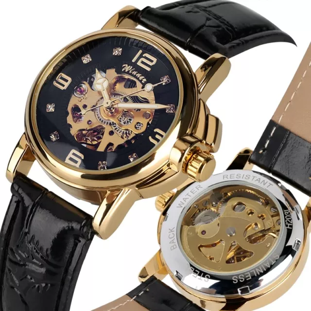 Ladies skeleton sales watch uk