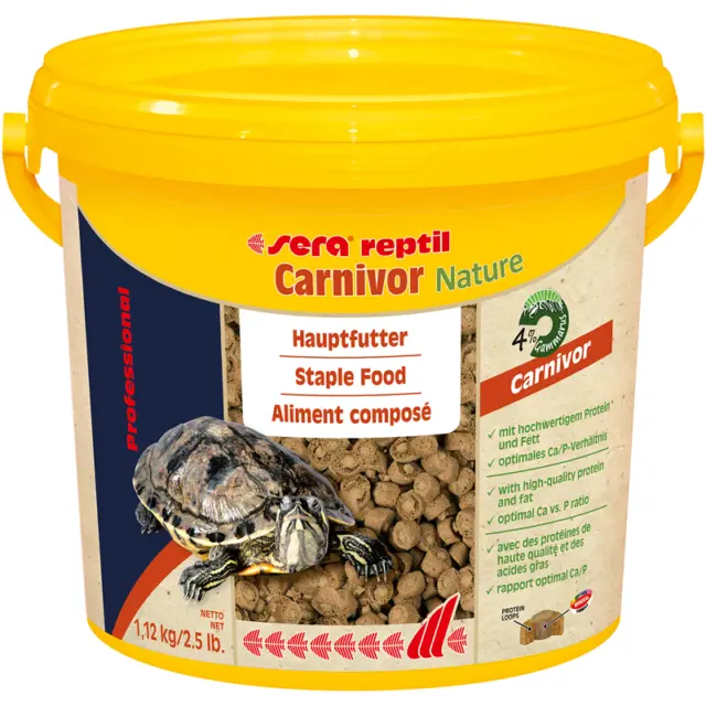 sera reptil Professional Carnivor | 3,8 Liter Reptilienfutter