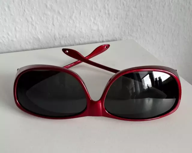 Sonnenüberbrille für Seh- & Lesebrillen 100% UV-Schutz ROT