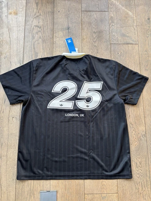 OASIS X ADIDAS Tour Jacquard Jersey Black Size Small Brand new