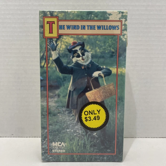 THE WIND IN the Willows (VHS 1985 MCA Stereo) NEW SEALED Watermarks ...