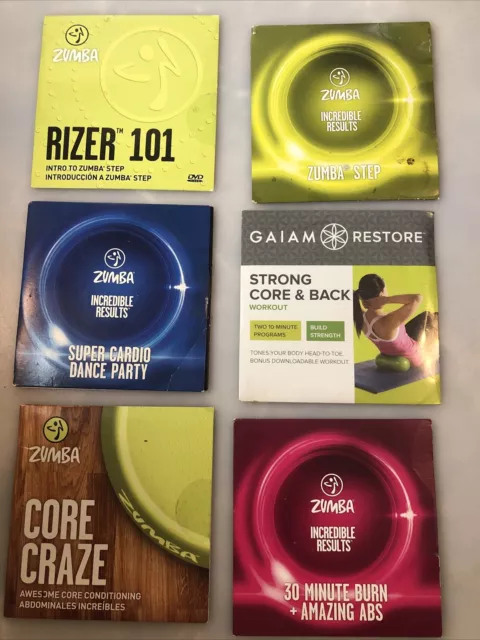 OVER 100 PC Lot ZUMBA Fitness Cd / DVD Discs Zin / Mega Mix