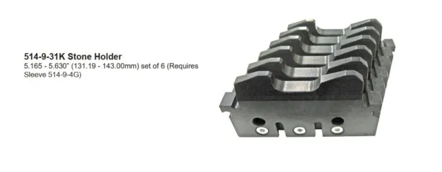 514-9-31K Stone holder (require 514-9-4G) fits Rottler H85A H86A H87A set 6 pcs