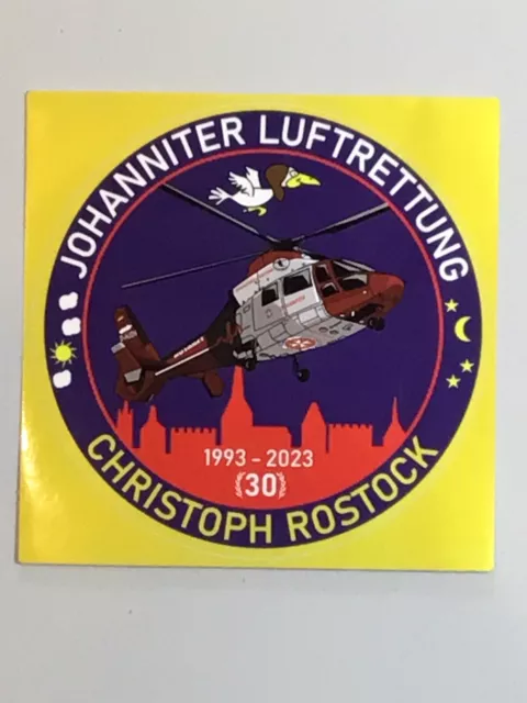 Johanniter Luftrettung 30 Jahre Christoph Rostock