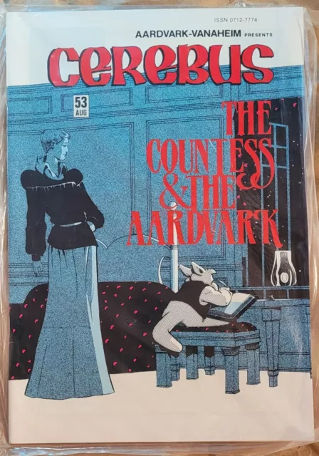 Aardvark-Vanaheim Comics - Cerebus #53 - 1983 - VF - FREE SHIPPING!! 