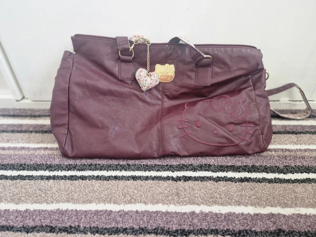 Hello Kitty Holdall Overnight Luggage Bag See Description