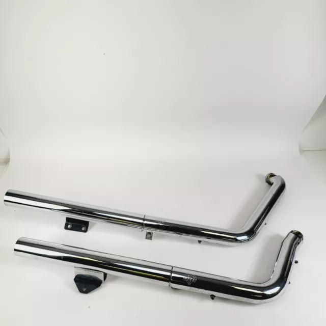 Vance & Hines Chrome Straightshots Exhaust Mufflers 2004-2013 Harley Sportster