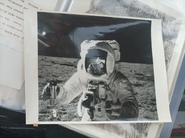 Rara Foto Apollo 12 Seconda Spedizione Sulla Luna Astronauti Originale