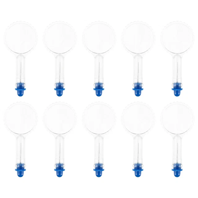 10 Pcs Altmodischer Bleidraht 6.5X3cm Plastik Ältere