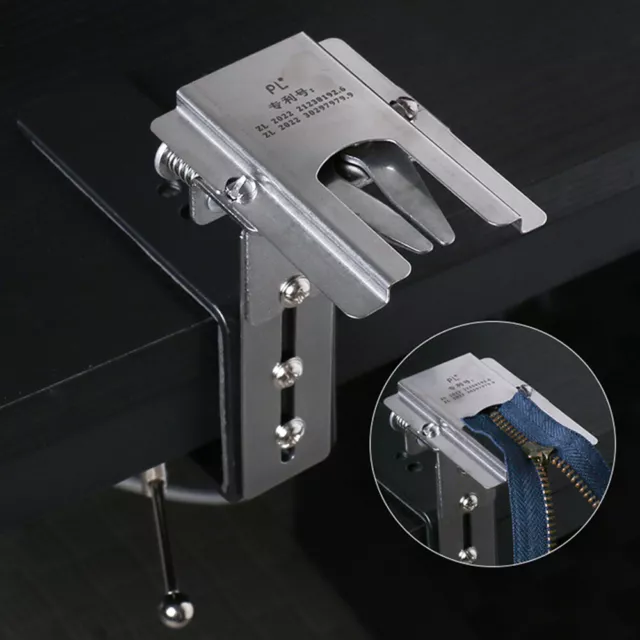 1PCS Sewing Zipper Puller Tool Non-Lock Manual Install Zipper Clamp Head Slider