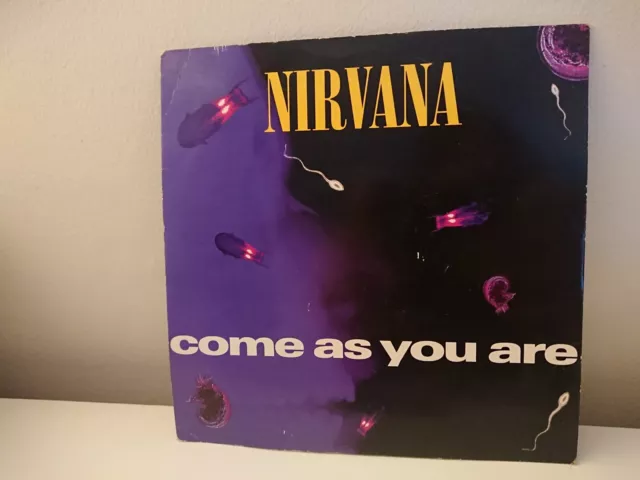 Nirvana Come As You Are 7"Vinyl Record 1991