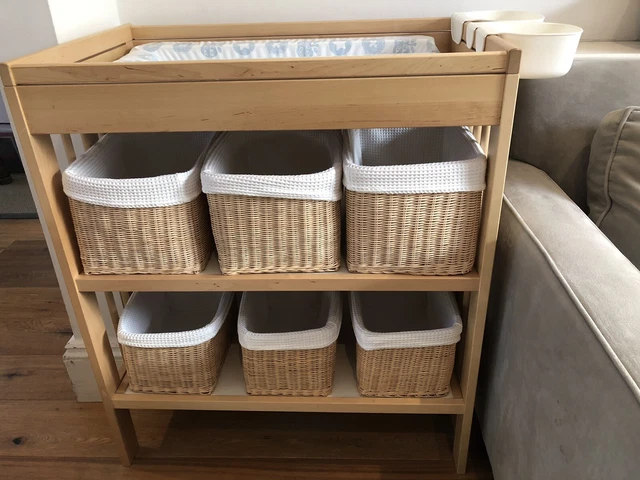 IKEA BABY CHANGING table GULLIVER with Shelves and John Lewis