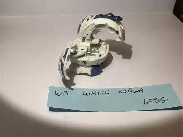 Bakugan Battle Brawlers White Naga Dragonoid 650g Bakugan Battle Brawlers White Naga Dragonoid 650g