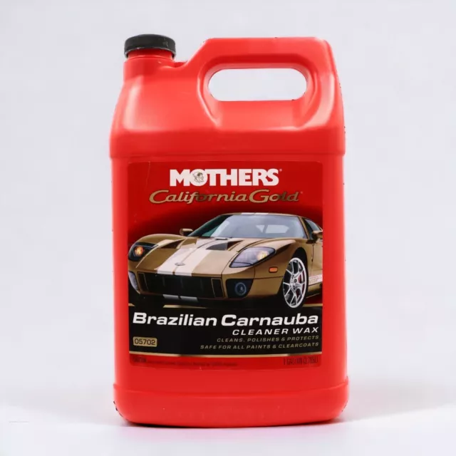 Mothers California Gold Brazilian Carnauba Cleaner Liquid Wax 1 Gallon