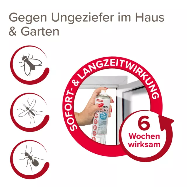 Beaphar 750 ml Total Universal Ungeziefer Spray Umgebungsspray Zecken Flöhe 2