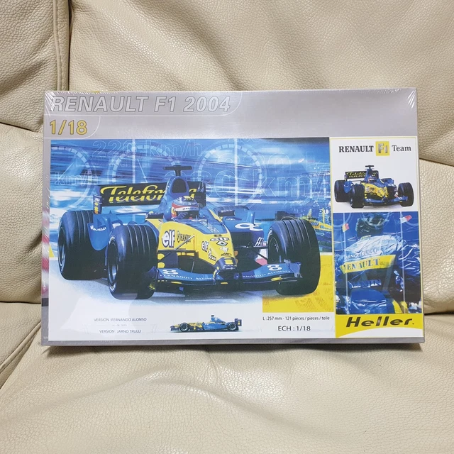 Maquette Heller f1 renault 2004 1/18 1/18