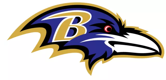 BALTIMORE RAVENS Car Window Vinyl Decal Graphic Football Laptop Bumper Sticker