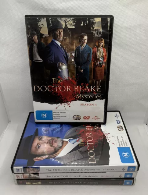 The Doctor Blake Mysteries DVD Complete Series Season 1 2 3 4 Region 4 Free Post