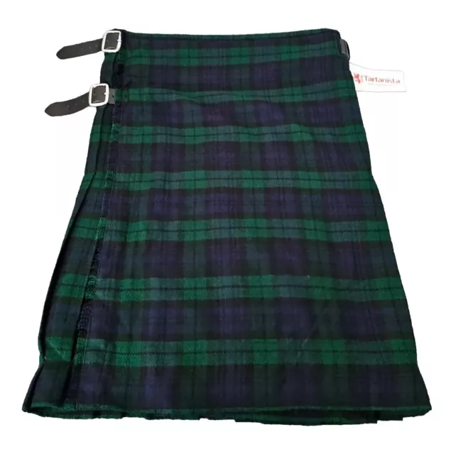 Tartanista Size 34 Scottish Design Kilt Tartan Buckle Closure Length 24 Inch