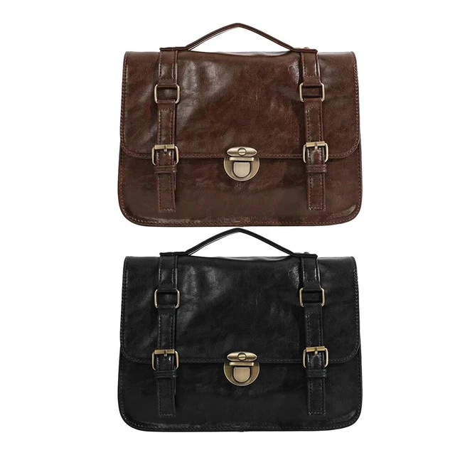 Ms.Feiya Borsa Scolastica Giapponese In Similpelle - Stile Randoseru, Zaino Da Viaggio Per Studenti, Chiusura Zip, Regalo Originale