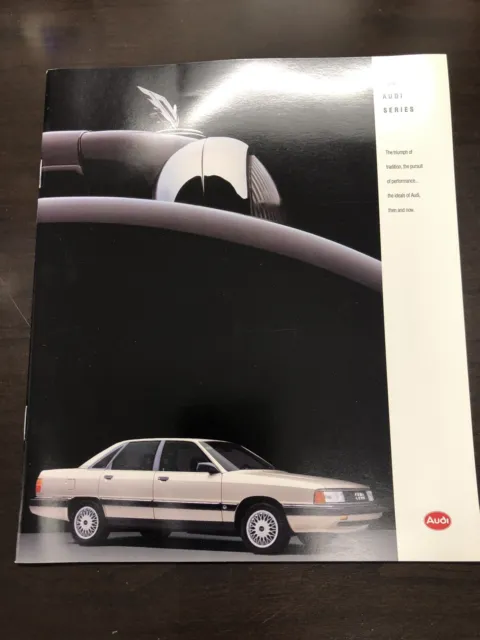 1991 Audi Quattro Sedan & Coupe Brochure