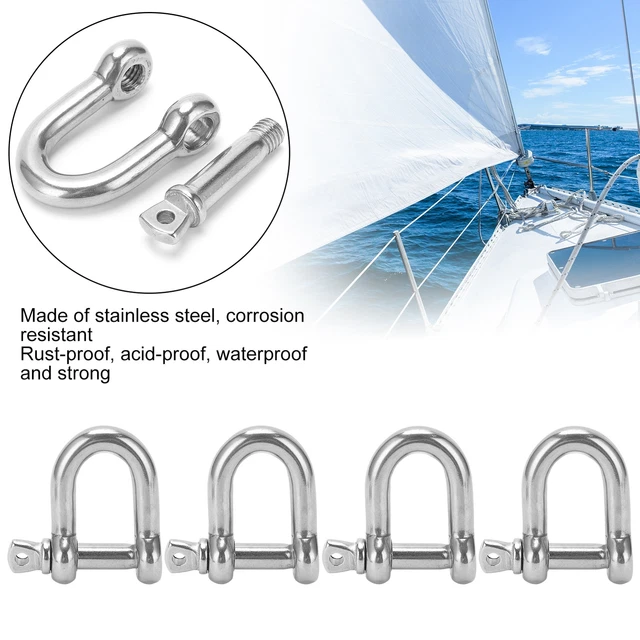 4 pz M10 catena diritta D acciaio inox tipo D rigging breve rottura D FST