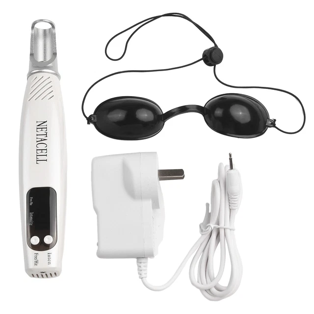 Dispositivo de belleza de la piel ABS rojo dique de luz USB carga blanco 000 rondas
