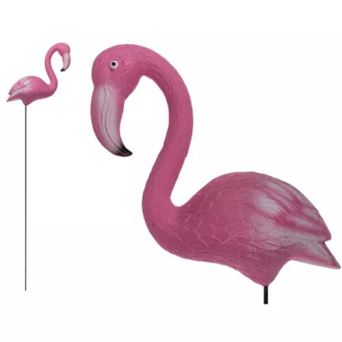 Plastic Garden Stick Flamingo Outdoor Yard Home Decor Party Novelty Xmas Gift