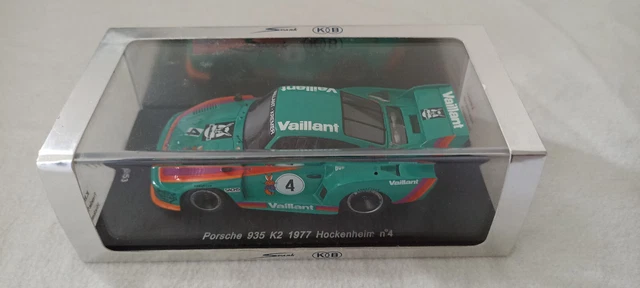 Porsche 935 K2 1977 Hockenheim #4 Spark 1:43 – Bob Wollek, Vaillant Kremer, Collection