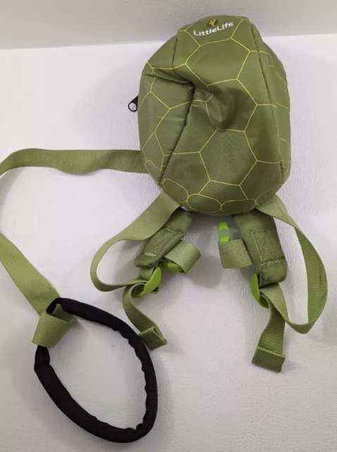 ⭐Littlelife Turtle Reins Backpack Walking Harness Child Green + Junior Wrist Rei