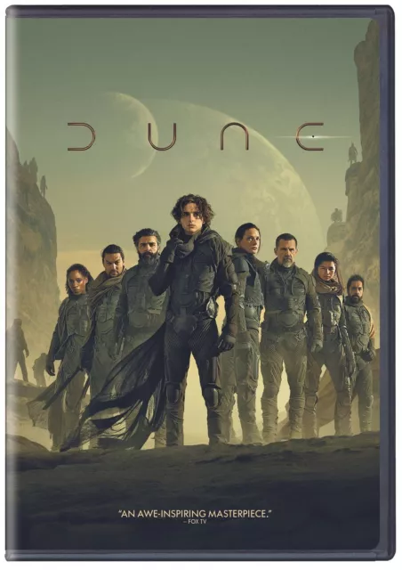 Dune DVD Timothée Chalamet NEW