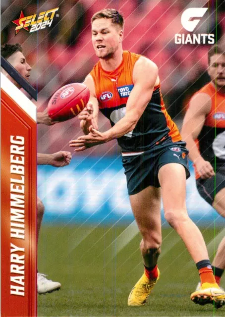 Carte GWS Giants AFL Select Footy Stars 2024 - Harry Himmelberg