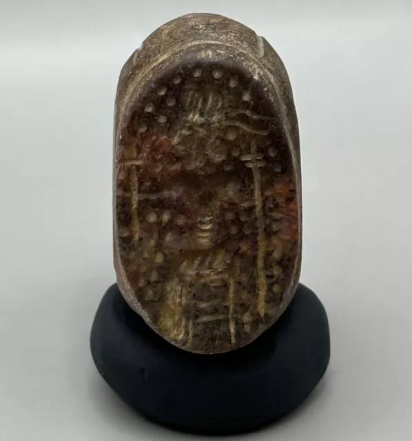 Ancient Roman King Intaglio Large Stone Seal Stamp - 1st Century