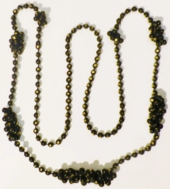 Superbe Collier Perles Dorées Années 70 - 12 Rangs, Vintage, Occasion