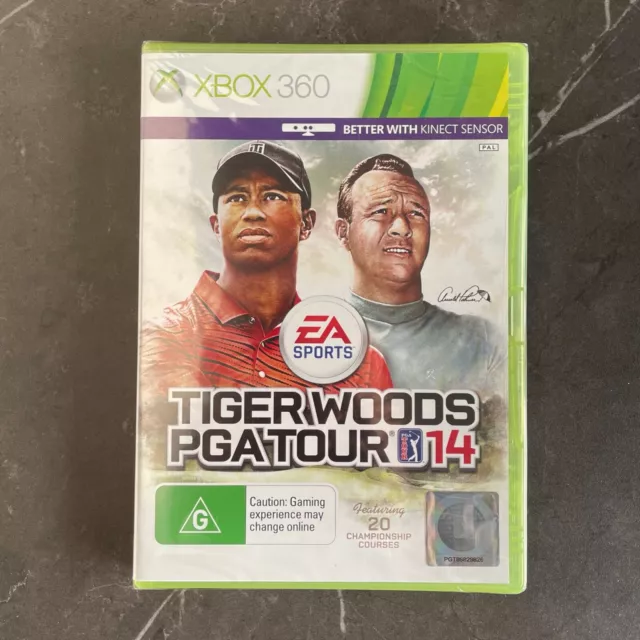 XBOX 360 Tiger Woods PGA Tour 14 | EA Games | Kinect [NEW / SEALED]