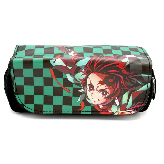 Tanjiro Kamado Demon Slayer Federmäppchen (Anime Reisetasche Kupplung Geldbörse)