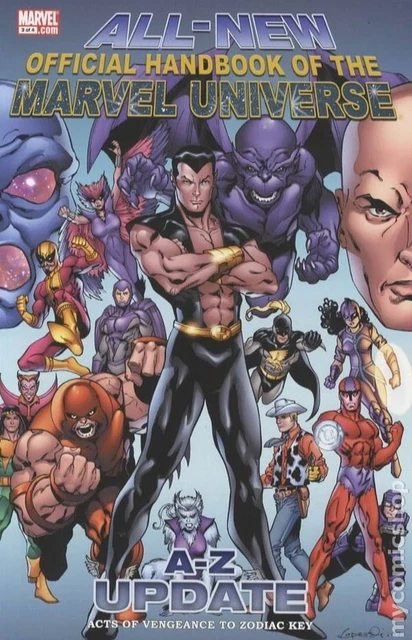 All New Official Handbook Marvel Universe Update #3 FN 2007 Stock Image