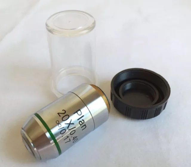 New 20X Infinity Plan Achromatic Microscope Objective Lens Din FotoHigh