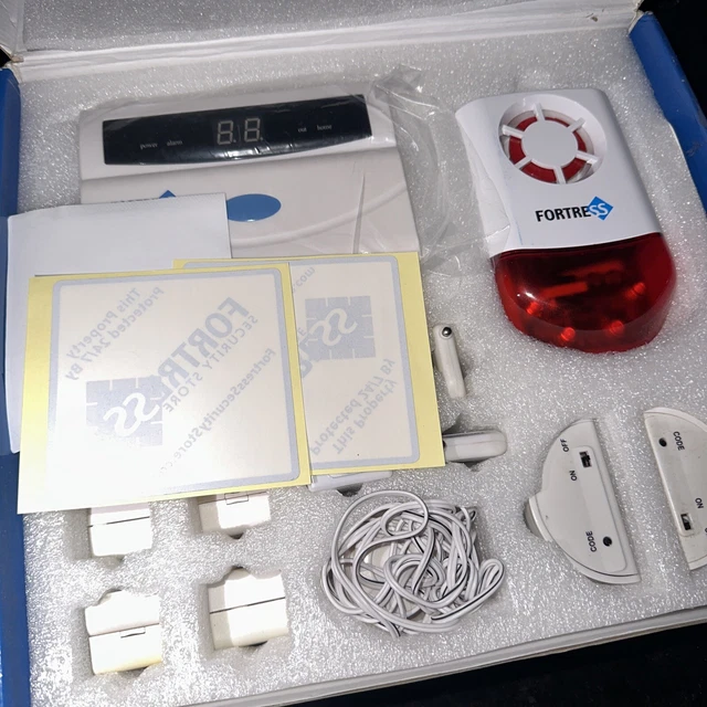 Fortress Security Store Home Alarm System S02-B Alarm Kit NOB Auto Dial Remote