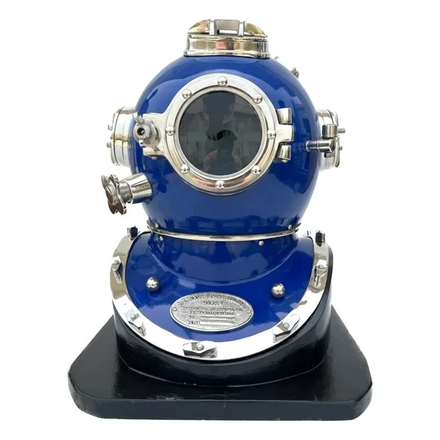 CASQUE DE PLONGÉE 18 U.S Navy Mark V Deep Sea Antique Scuba Vintage Gift EUR 277,28 - FR CASQUE DE PLONGÉE 18 U.S Navy Mark V Deep Sea Antique Scuba Vintage Gift EUR 277,28 - FR