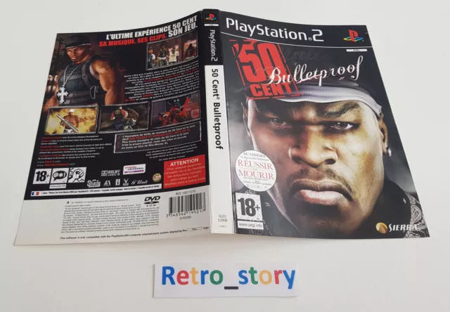 SONY PLAYSTATION PS2 - 50 Cent Bulletproof - Jacket / Cover £2.04 ...