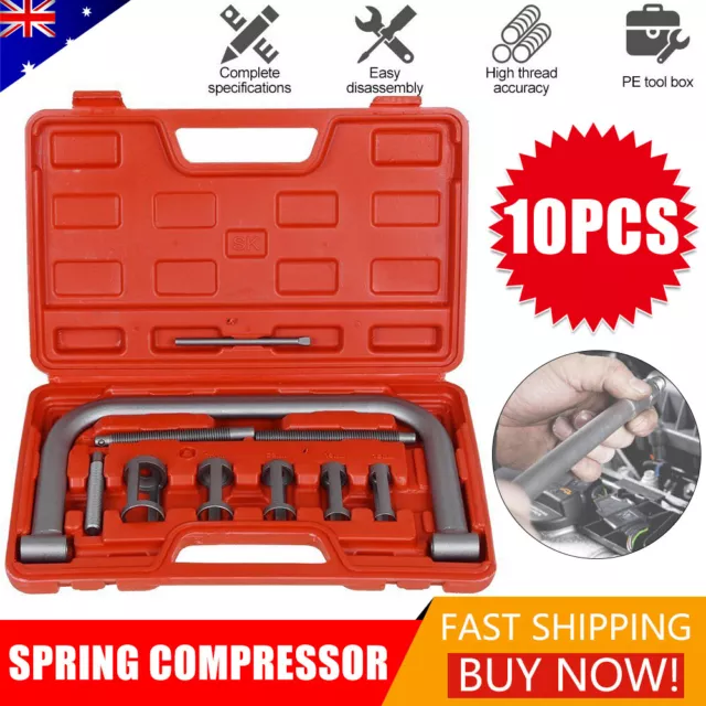 Valve Spring Compressor Tool for Car Motorcycle Petrol Engines Repairing Set