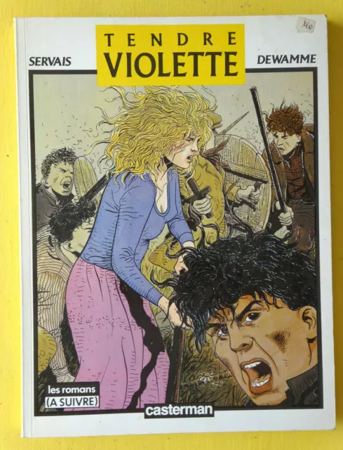 BD TENDRE VIOLETTE  N° 1  L'alsacien § REEDITION  §  1982 TBETAT (Y1GC23)