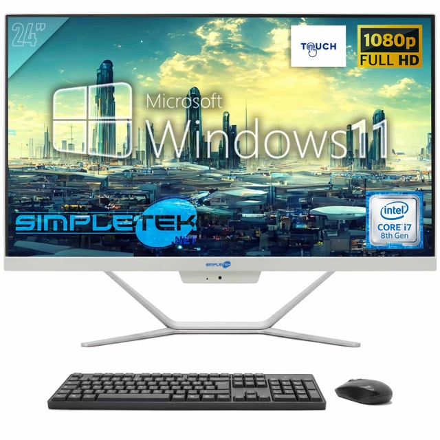 AIO ALL IN One Touchscreen i7 8 Gen.24 