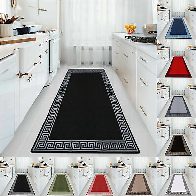 Non Slip Door Mats Long Hallway Runner Bedroom Rugs Kitchen Carpet Floor Mat
