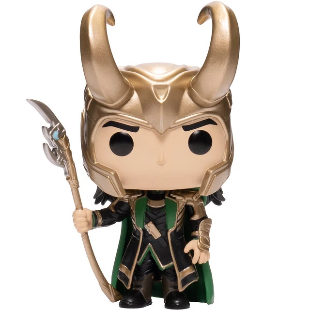 Funko Pop! Marvel: Avengers - Loki with Scepter Entertainment Earth Exclusive