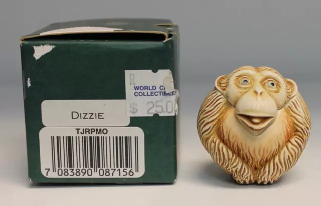 Harmony Kingdom Dizzie The Monkey by Adam Binder Roly Polys Box Figurine