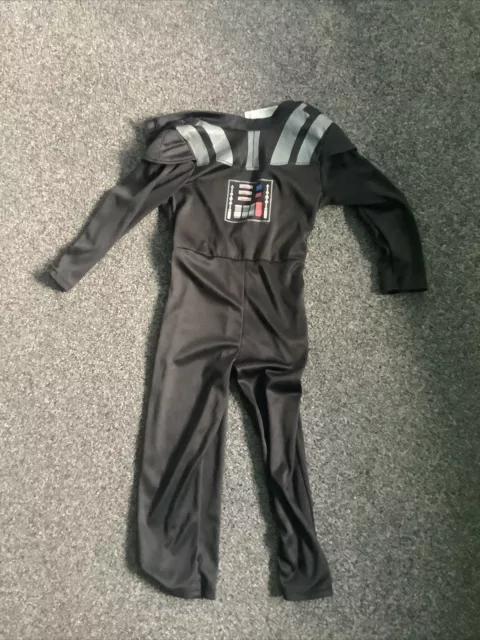 Child Official DARTH VADER Fancy Dress Classic  Star Wars By Tesco